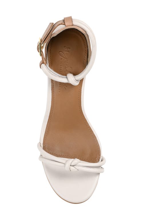 Journee Signature Jettah Ankle Strap Sandal In Tan/bone