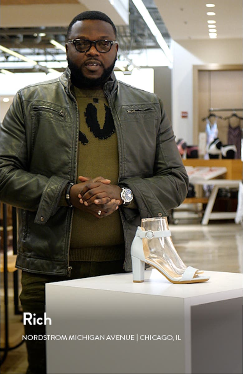 Averly Ankle Strap Block Heel Sandal, sales video thumbnail