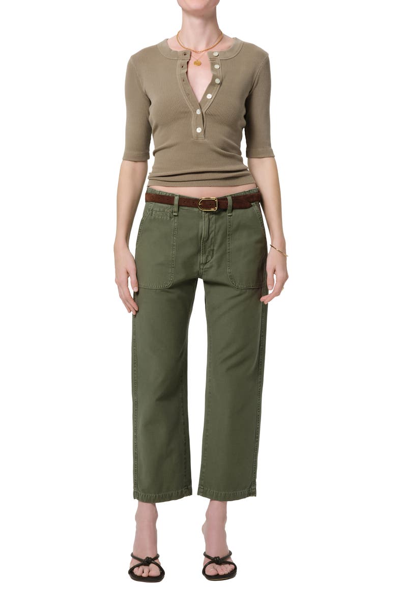 Nali Rib Henley, Alternate, color, DARK KHAKI RESERVE