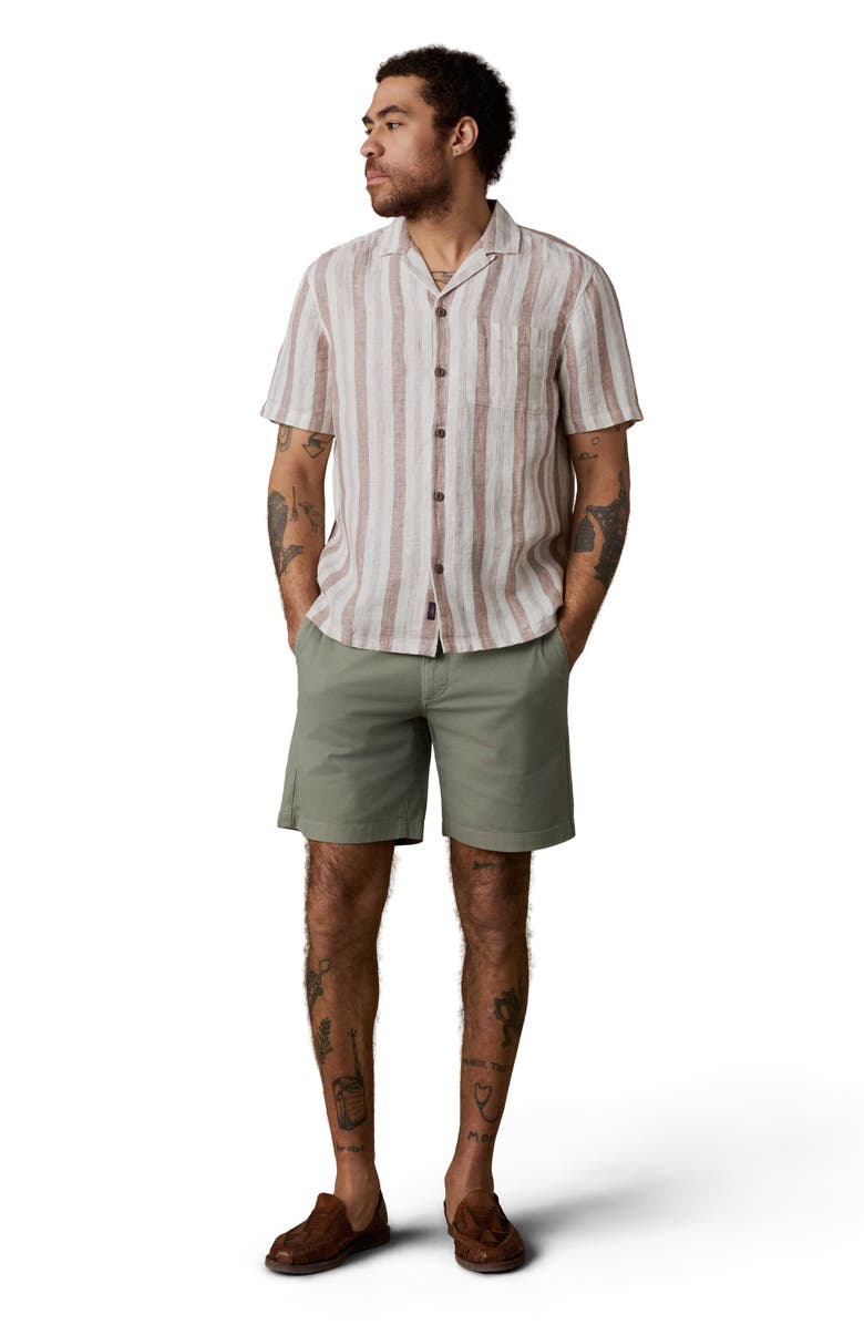 Faherty Essential 8-Inch Chino Shorts, Alternate, color, Trail Olive