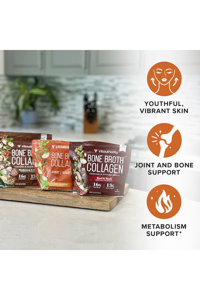 Bone Broth Collagen, Beef & Herb, 310gm, Alternate, color, No Color