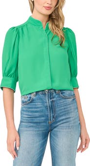 CeCe Pearce Puff Sleeve Top