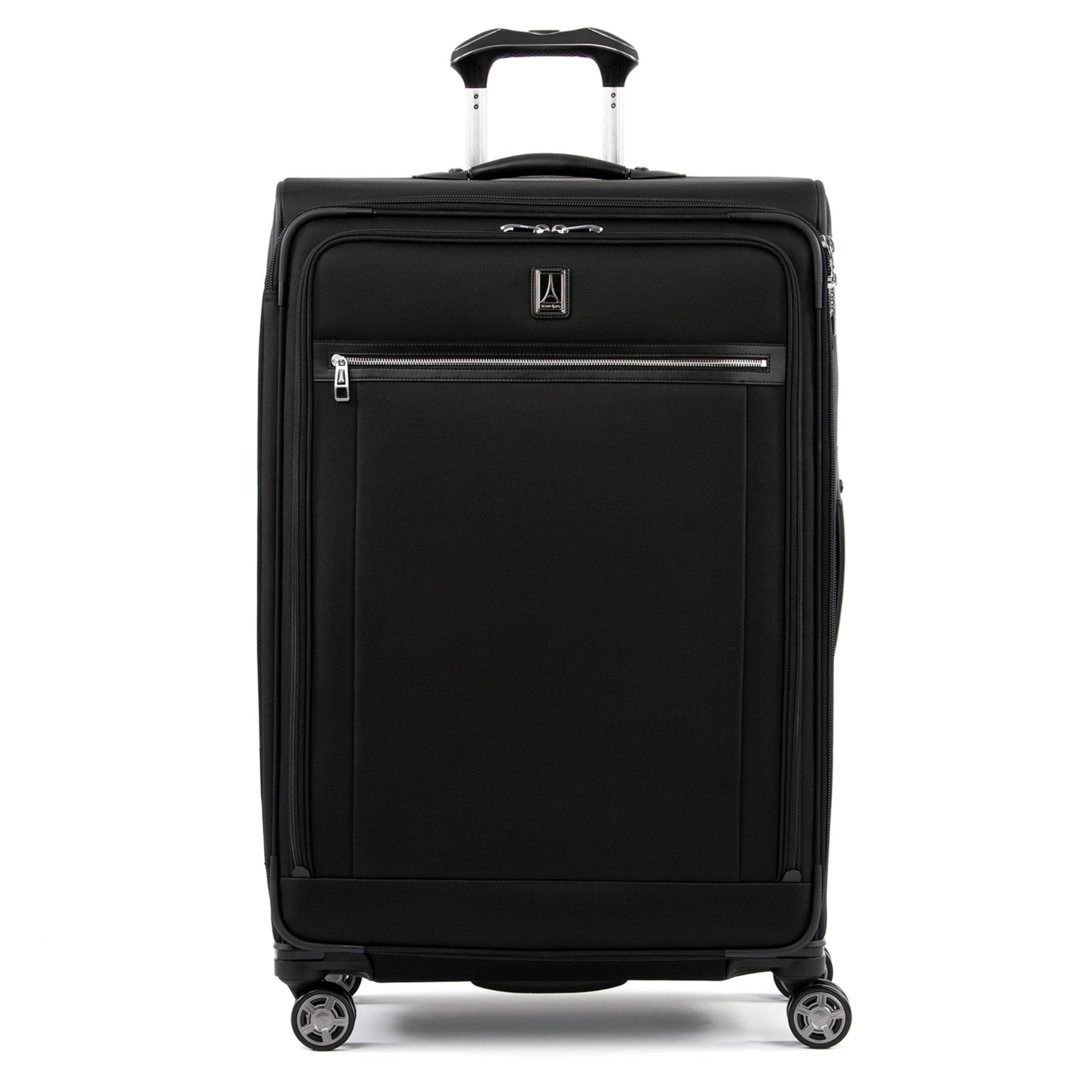 TRAVELPRO Platinum Elite Softside Expandable Large 29-Inch Checked Luggage, Main, color, Shadow Black