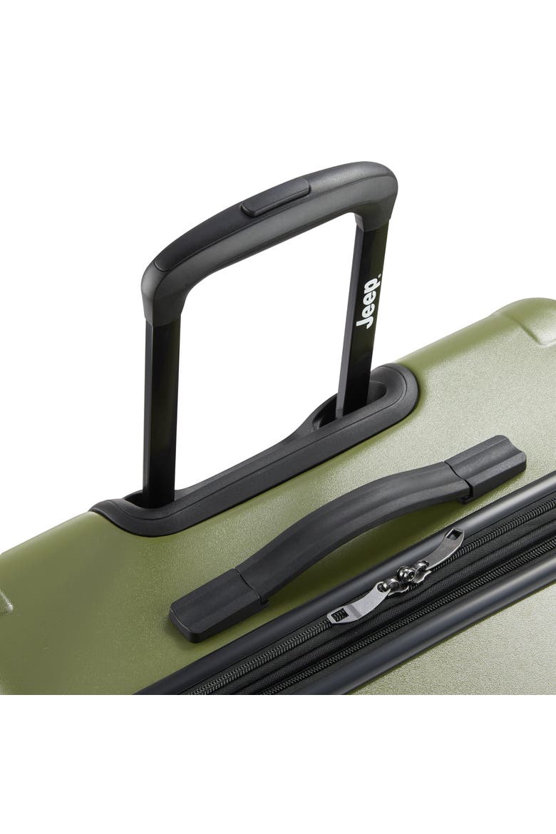 JH004C Checked-Large 28 Inch Hardside Expandable Luggage with Spinner Wheels, Alternate, color, Avocado