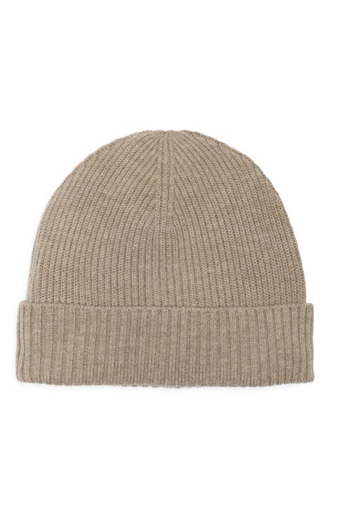 Merino Wool Cuff Beanie