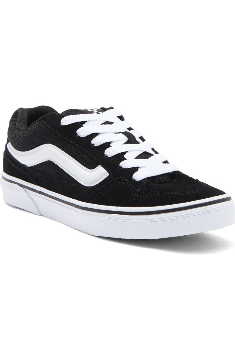 Vans Caldrone Sneaker, Main, color, Black White