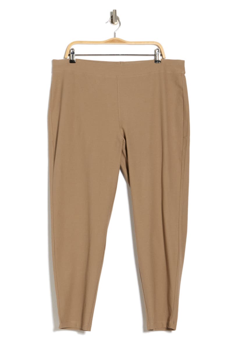 Slim Ankle Pants, Alternate, color, COCOA
