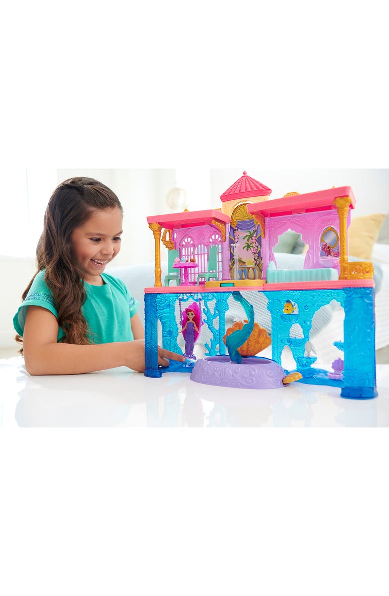Mattel X Disney Princess Ariel's Land & Sea Castle Playset, Alternate, color, 