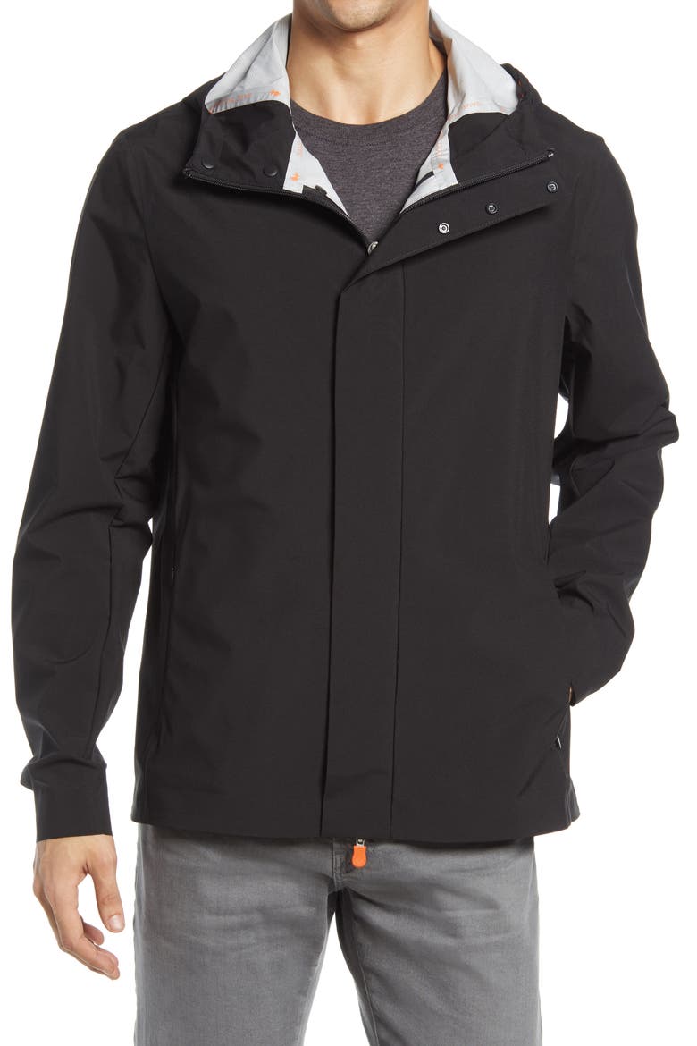 Cliffton Water Repellent Jacket, Alternate, color, BLACK