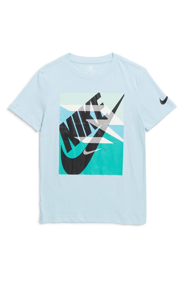 3 Brand Kids' RWB Gradient Box Logo Graphic T-Shirt, Main, color, Udp3brand