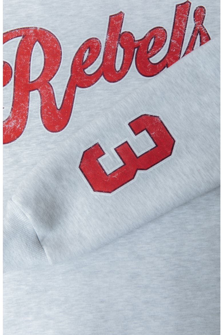 Rebel 33 Dropped Shoulder Sweat, Alternate, color, Light grey melange