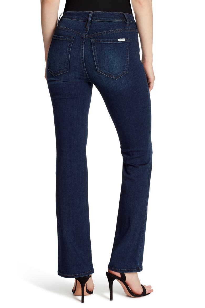 High Waist Bootcut Jeans, Alternate, color, MIDNIGHT
