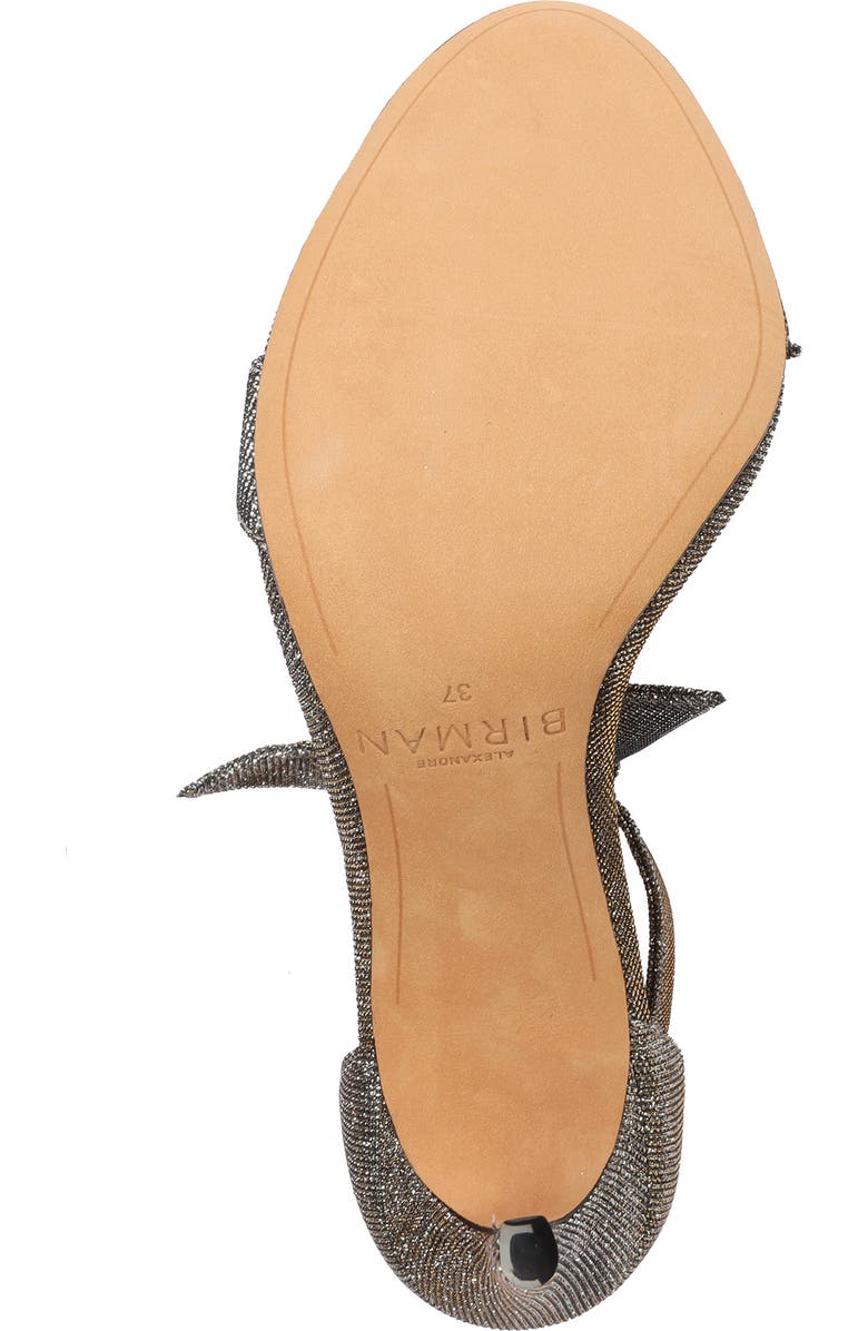 Alexandre Birman Clarita Metallic Ankle Strap Sandal, Alternate, color,