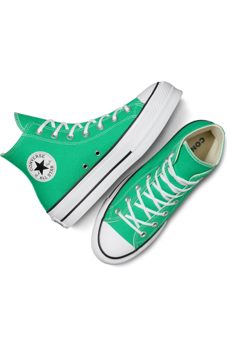 Converse Chuck Taylor<sup>®</sup> All Star<sup>®</sup> Lift High Top Platform Sneaker, Alternate, color, Miso Glaze/ Ghost Town