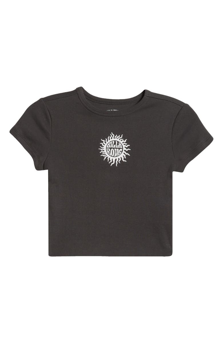 Billabong Bring the Sun Cotton Graphic T-Shirt, Alternate, color, Off White / Brown