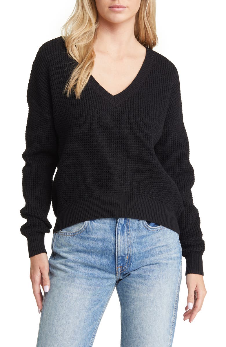 VERO MODA Leanna V-Neck Sweater, Main, color,