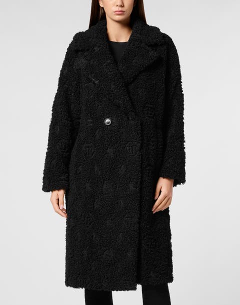 Coat Long Monogram Women