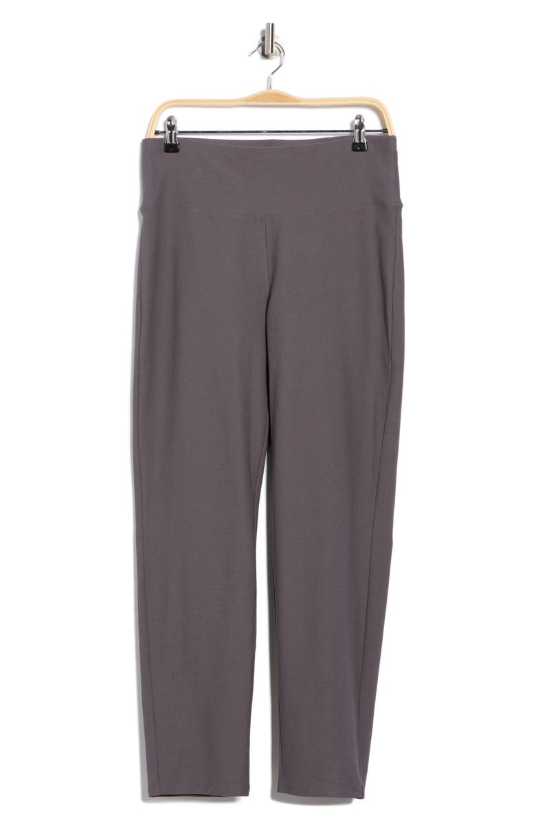 Eileen Fisher High Waist Slim Crepe Ankle Pants, Alternate, color, 