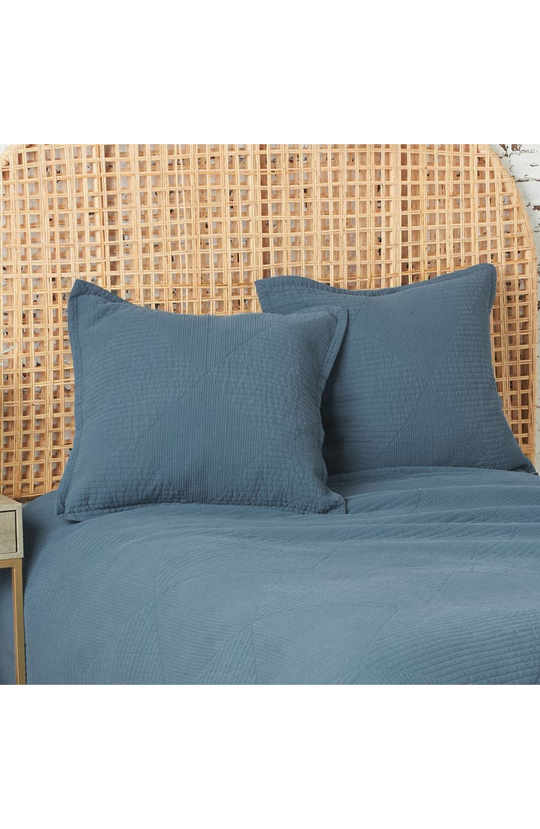 carol & frank Graham Mallard Quilt, Alternate, color, Blue