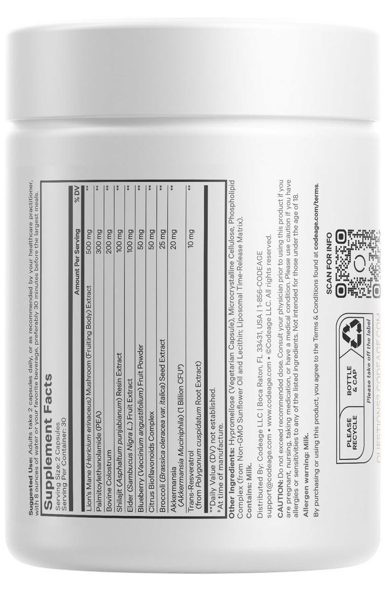 Codeage GLP-Harmony Companion Supplement -GLP-1 Agonist Support, Alternate, color, 