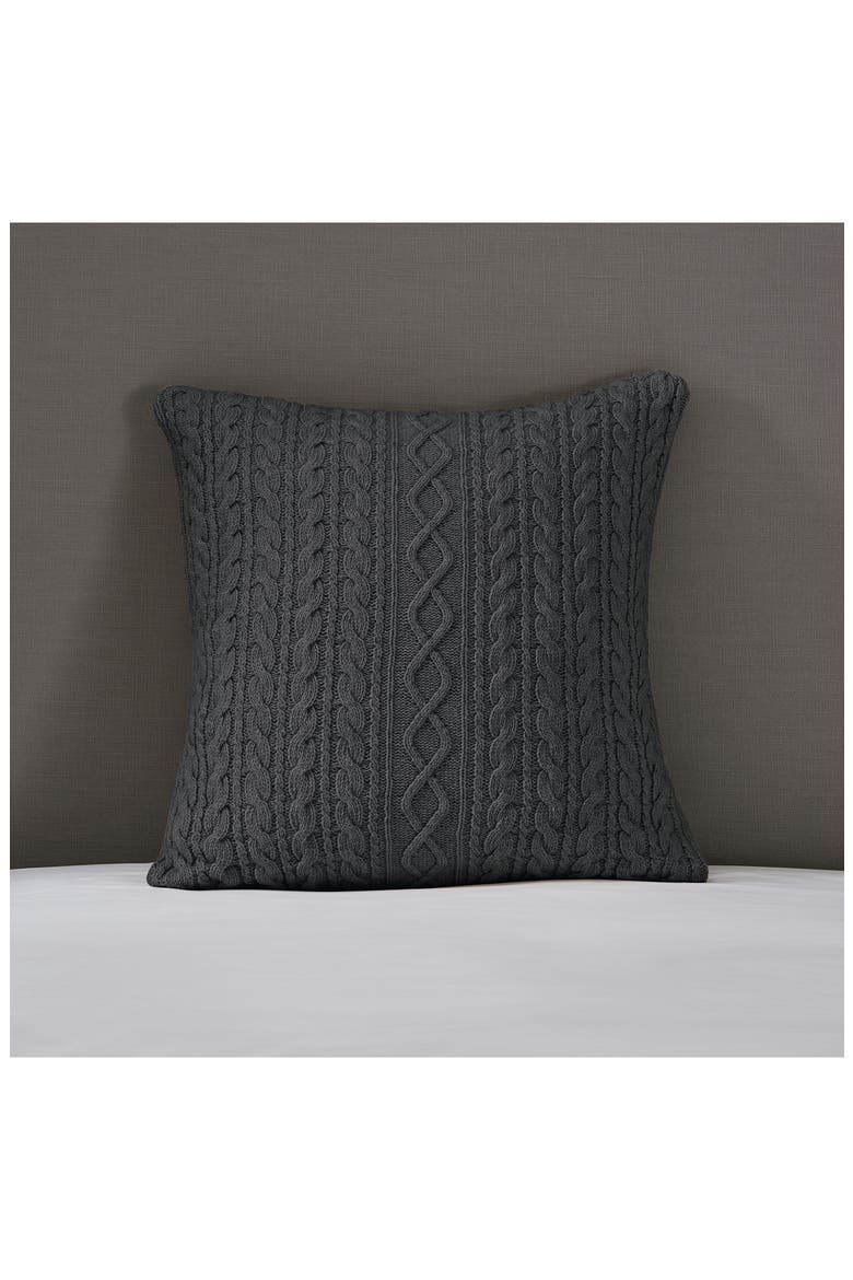 Burlington Accent Pillow Cover, Main, color, CHARCOAL