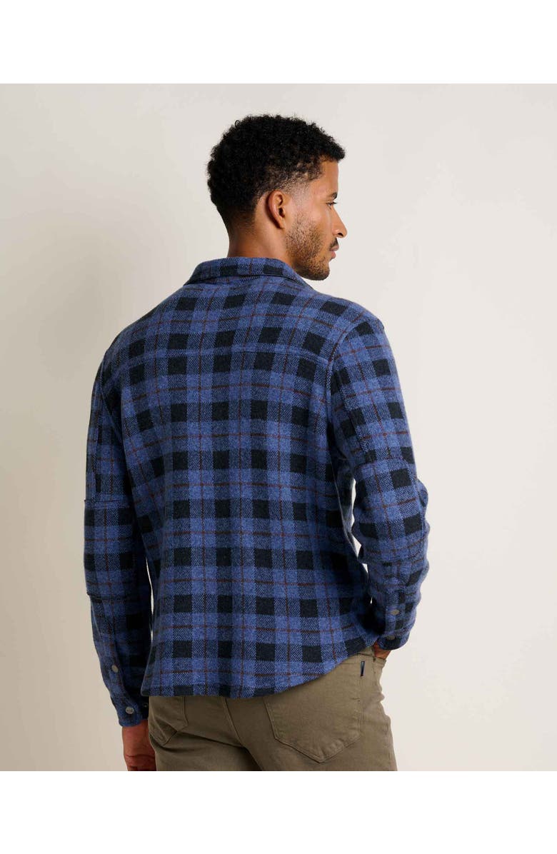 Toad & Co Kennicott Shirt Jacket Pattern, Alternate, color, Black Plaid