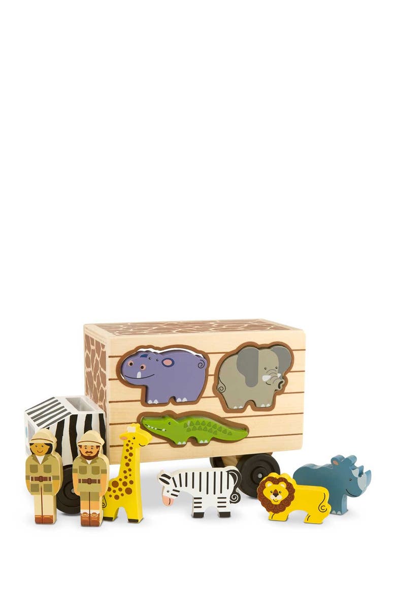 Melissa & Doug Safari Animal Rescue Truck, Main, color, 