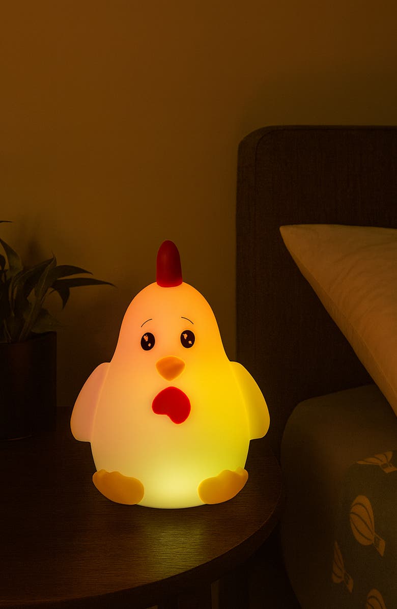 Innovibe Rooster Squishy Light, Alternate, color, White Red