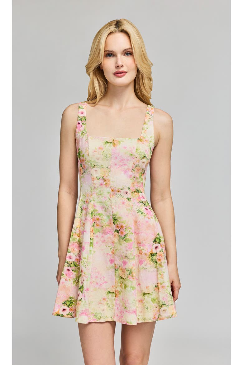 Courtney Floral Dress, Alternate, color, Rose Cloud