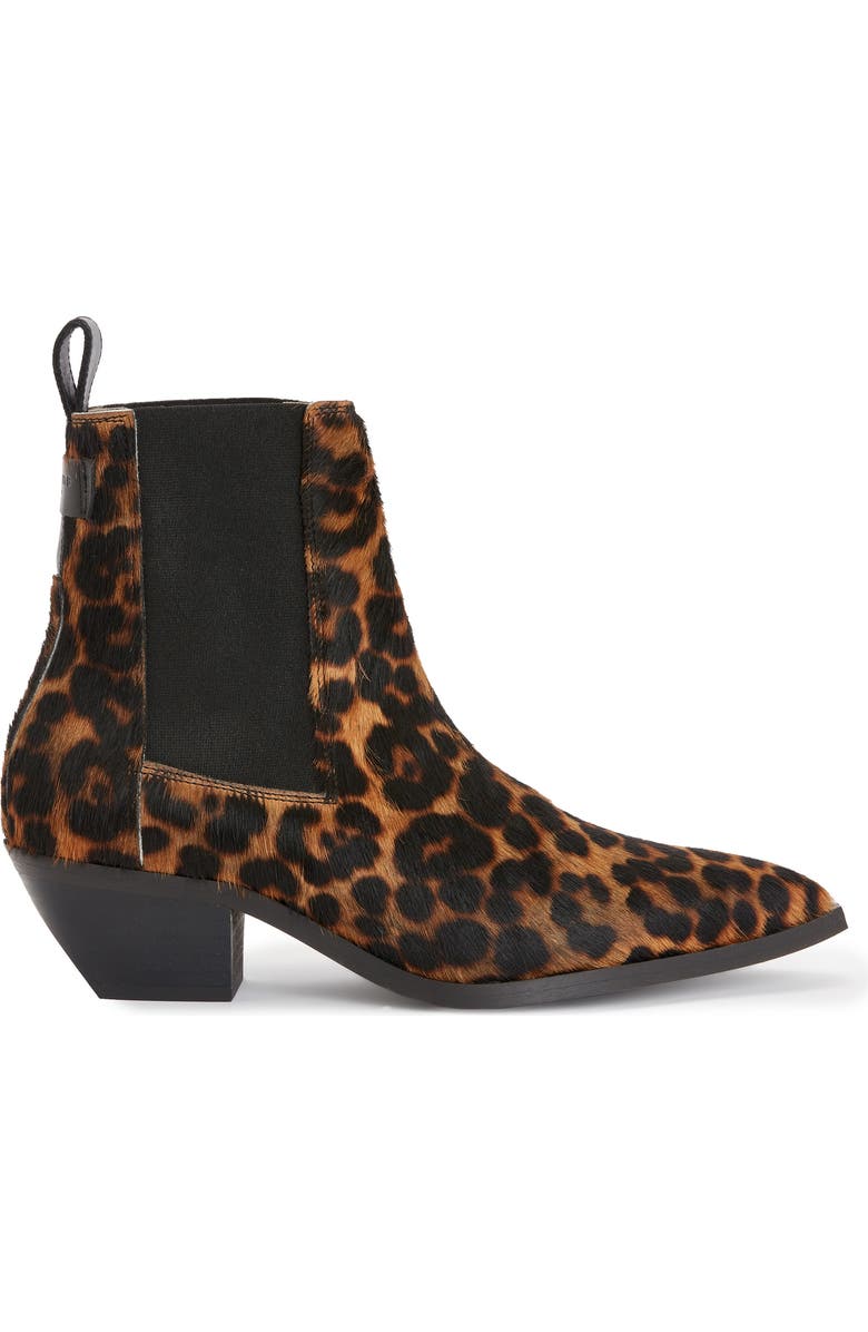 AllSaints Fox Genuine Calf Hair Chelsea Boot, Alternate, color,