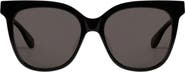 Mohala Eyewear Mahina 56mm Low Bridge Wide Width Polarized Cat Eye Sunglasses