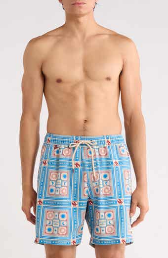 Scotch & Soda New West Bandana Print Swim Trunks