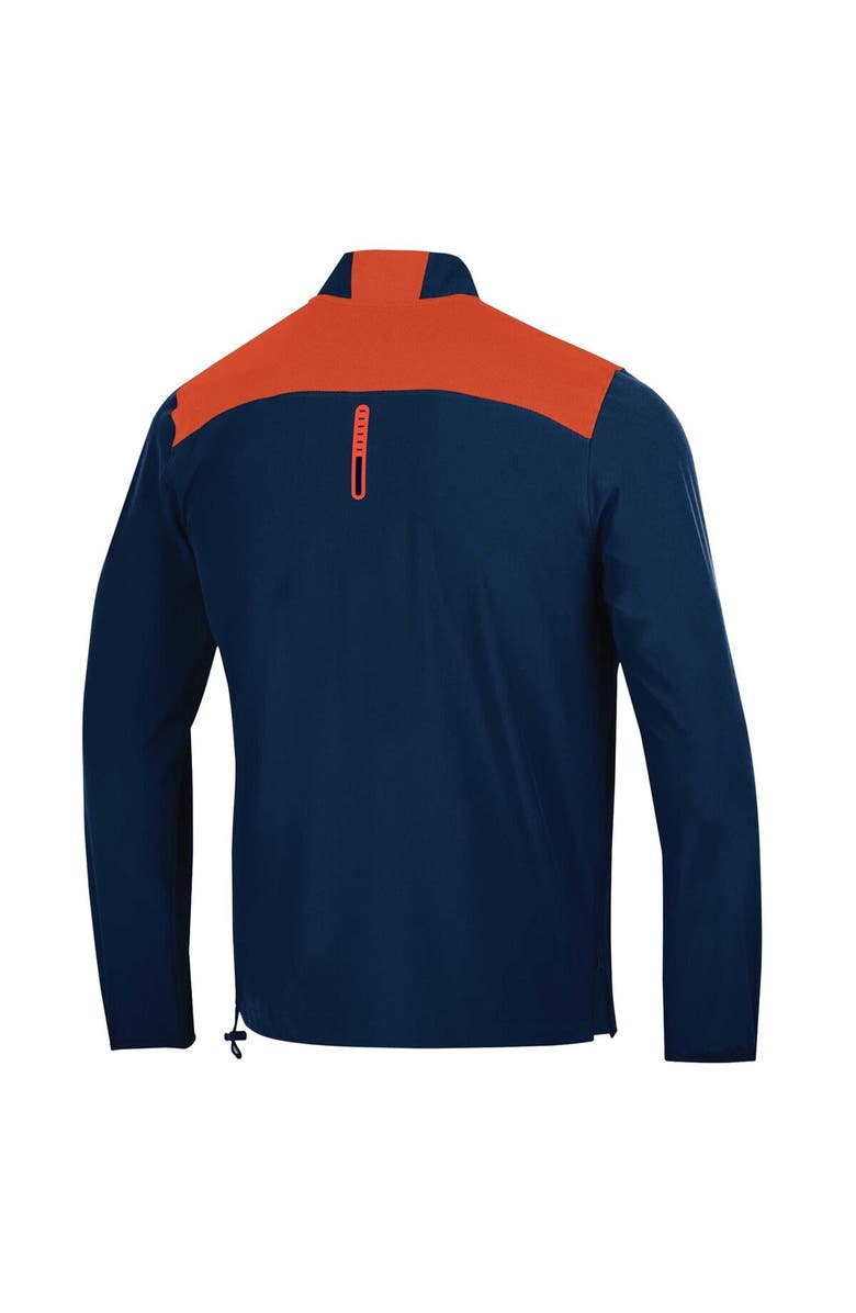 Under Armour Men's Under Armour Navy Auburn Tigers 2023 Motivate Half-Zip Top, Alternate, color, Navy