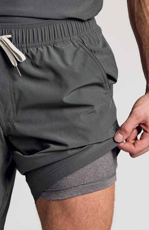 True Classic Active Quick Dry Shorts In Gray
