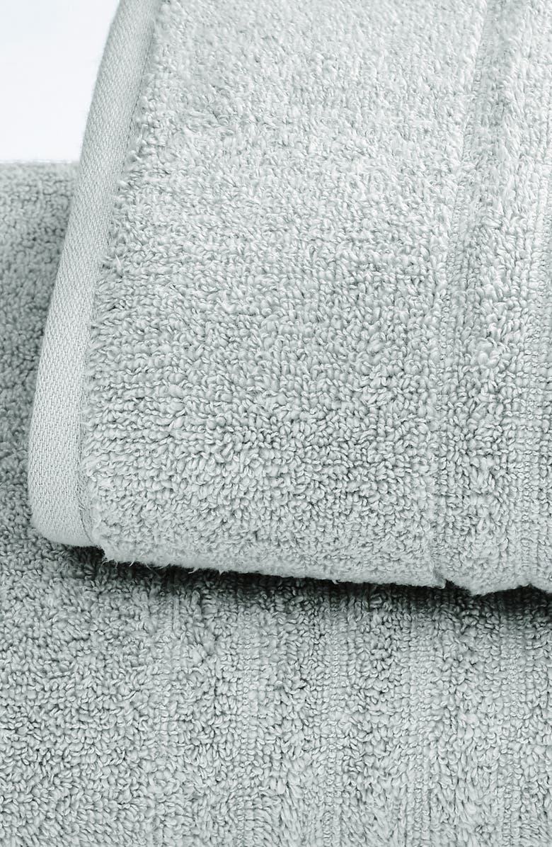 Woven & Weft Combed Cotton 4-Pack Bath Towels, Alternate, color, Soft Grey