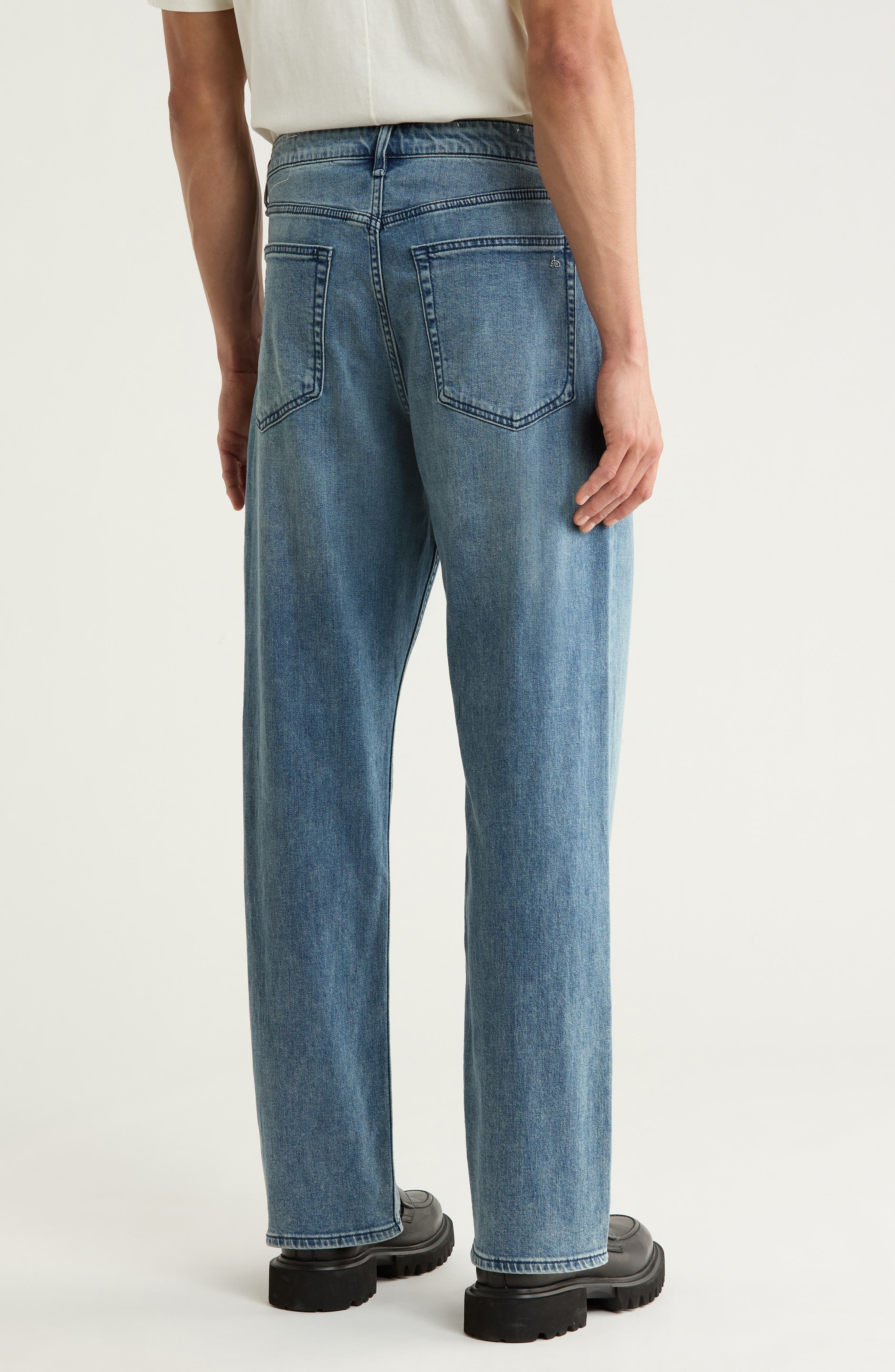 Fit 4 Authentic Stretch Straight Leg Jeans - image 2