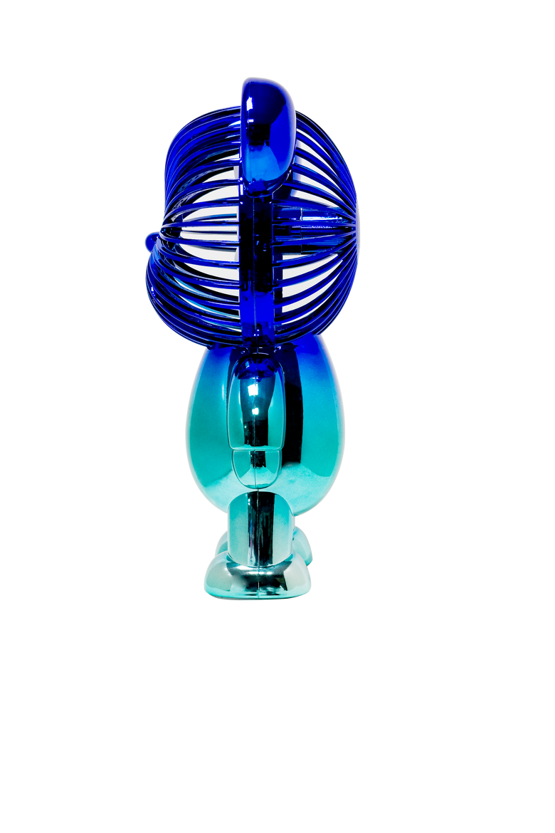Big Bear Fan, Alternate, color, Metallic Blue