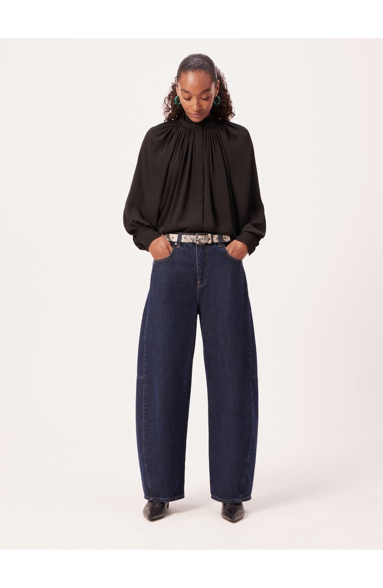 Hush Cordelia Barrel Leg Jeans, Alternate, color, Rinse Wash