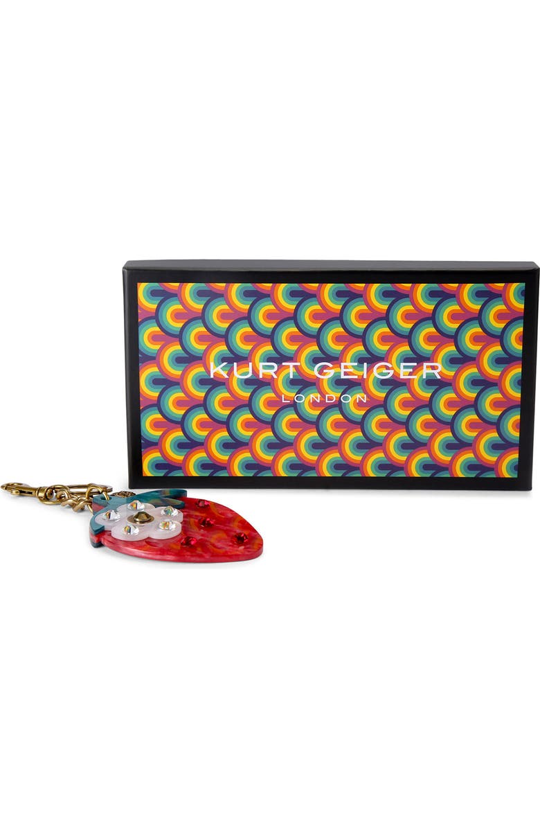 Kurt Geiger London Strawberry Bag Charm, Alternate, color,