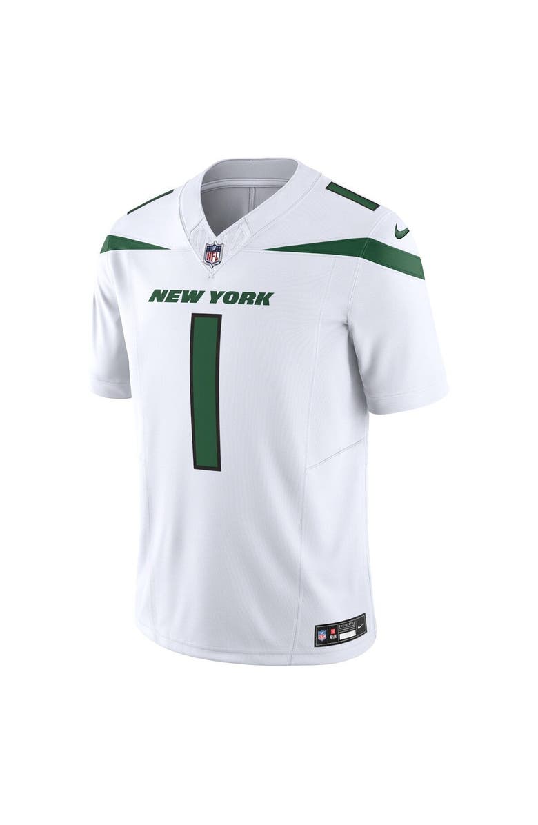 Nike Men's Nike Ahmad Sauce Gardner White New York Jets Vapor F.U.S.E. Limited Jersey, Alternate, color, White