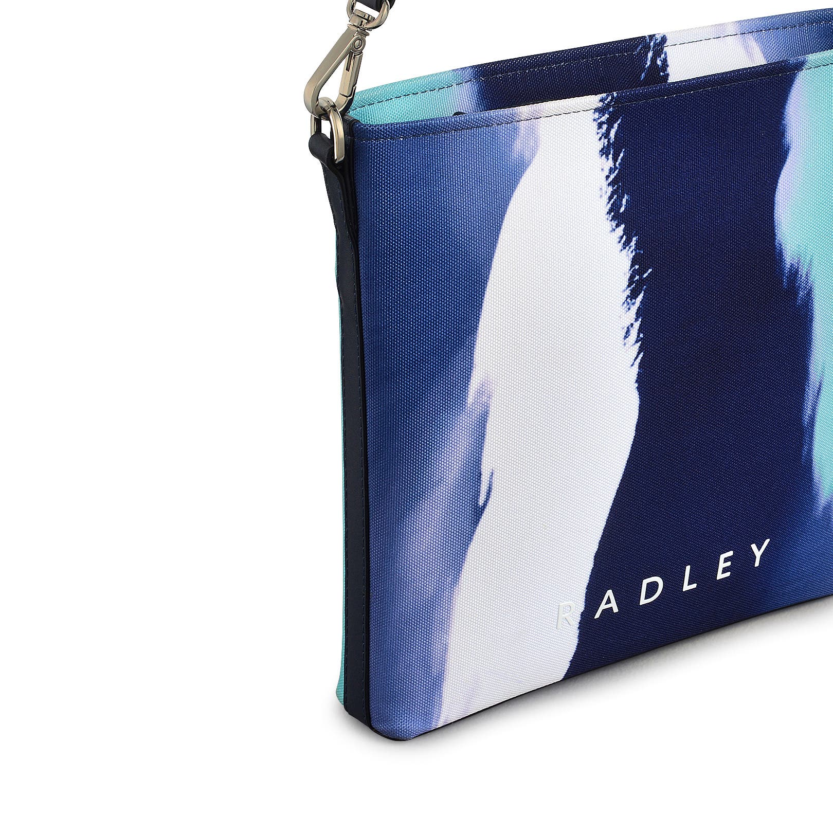 Radley Southwell Gardens - Stripe Small Ziptop Crossbody Bag, Alternate, color, Ink