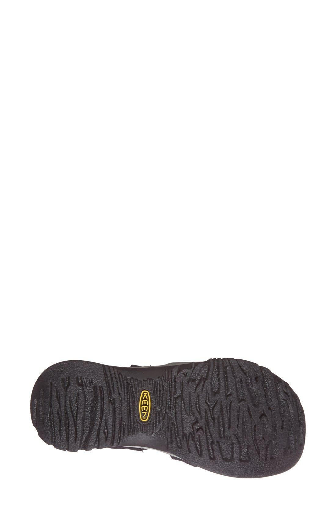 KEEN 'Rose' Sandal, Alternate, color, Black/ Grey