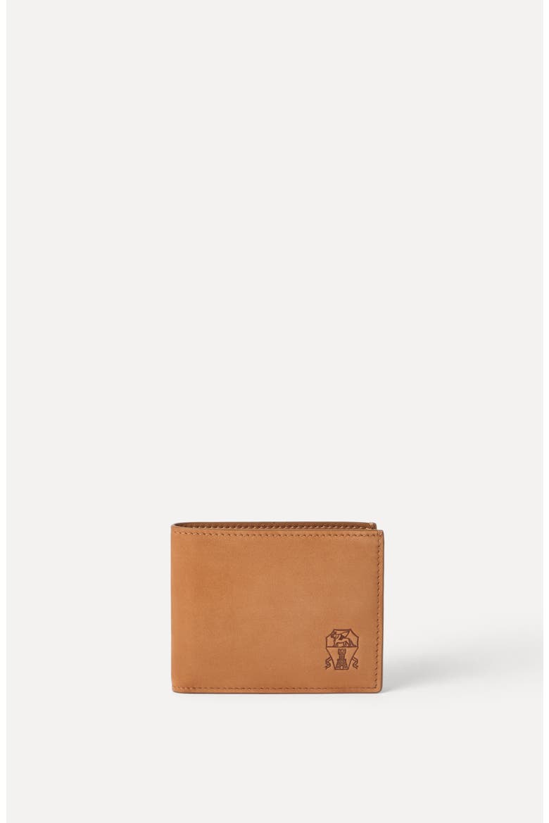 Nubuck wallet, Alternate, color, Cognac