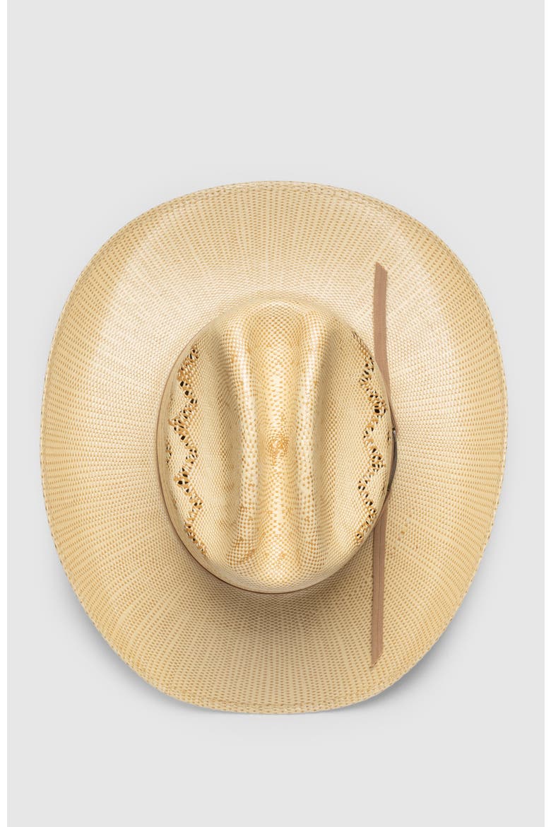 The Sunstone 50X Bangora Straw Cowboy, Alternate, color, Ochre