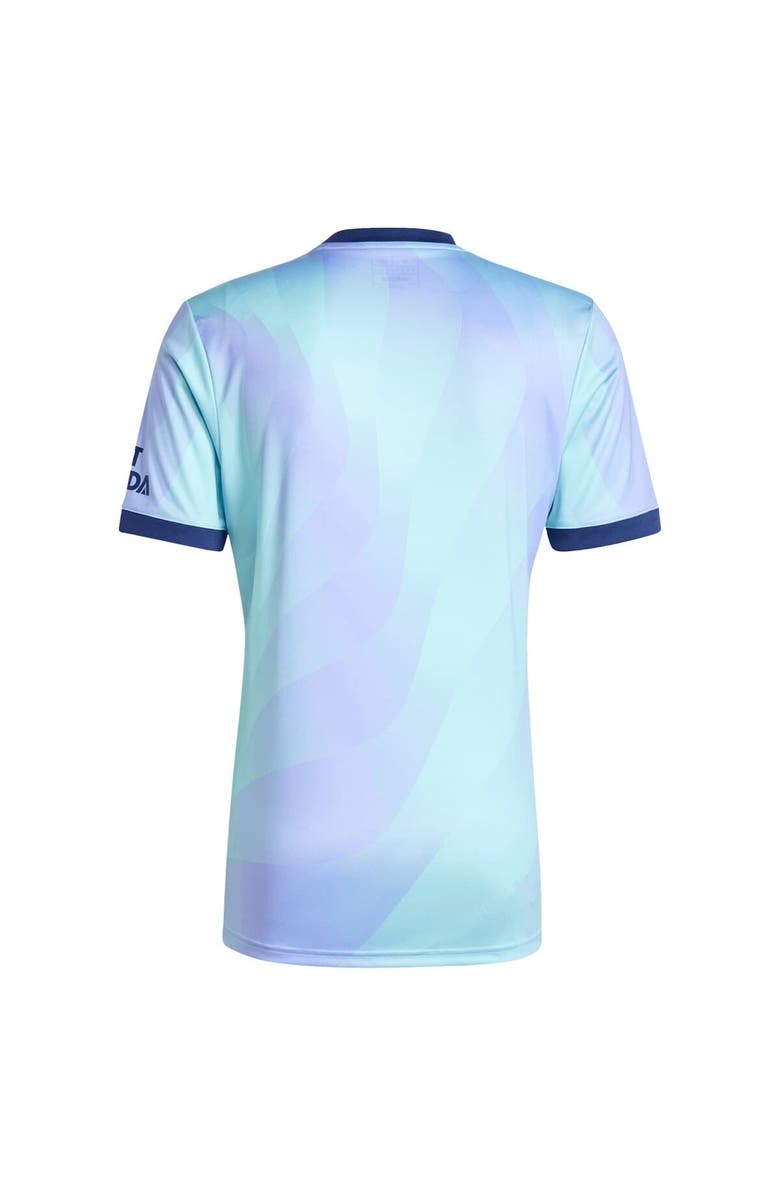adidas Originals Men's adidas Originals Aqua Arsenal 2024/25 Third Replica Jersey, Alternate, color, 
