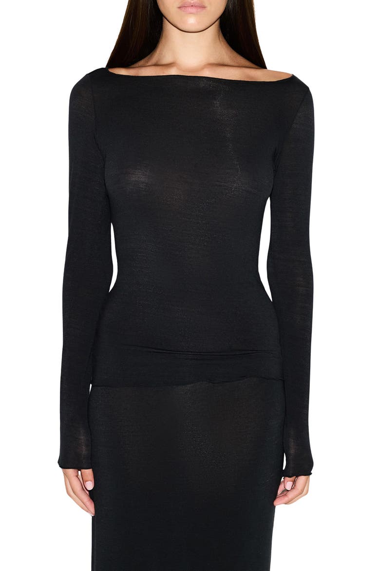 sims 4 longsleeved ribbed dress Long Sleeve Turtleneck Maxi - Moss ternes collection of core stapes will serve as the base for countless outfits SKIMS Sheer Modal Blend Long