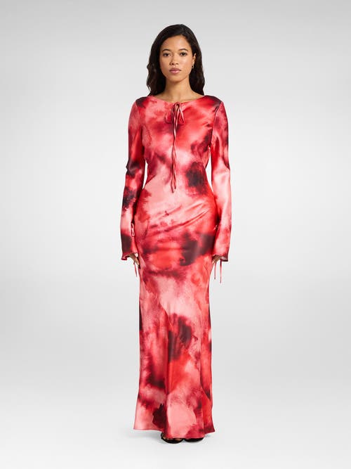 Daska Sali Dress in Red Abstract at Nordstrom, Size Large