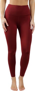 90 DEGREE BY REFLEX Soft Tech Fleece Lined High Rise Leggings