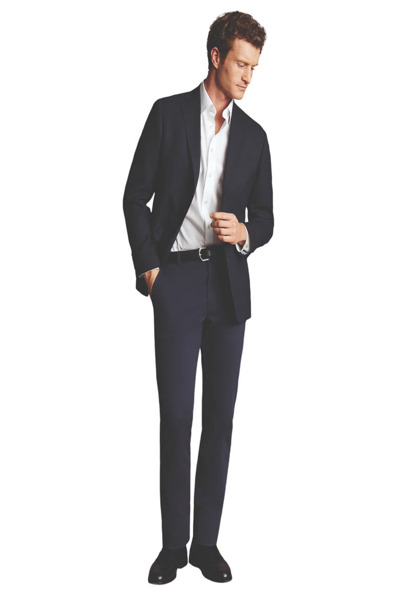 Proper Blazer Slim Fit Jacket, Alternate, color, Navy