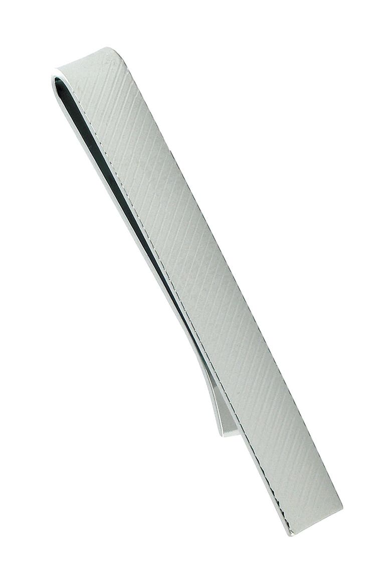Sterling Silver Tie Clip, Main, color, SILVER SLIDE